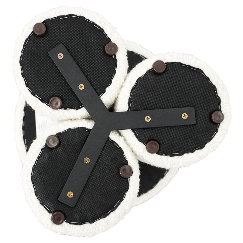 Wesley - Stool - Ivory - R&R Furniture Gallery (Fountain Valley, CA)