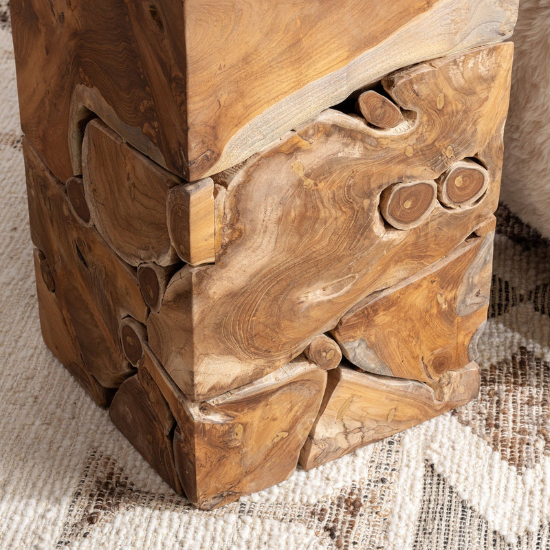 Rhea - Accent Table - Natural - R&R Furniture Gallery (Fountain Valley, CA)