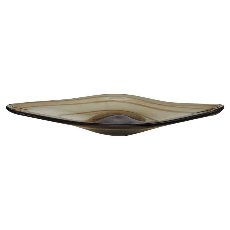 Soluna - Indoor-Outdoor Glass Bowl - Brown
