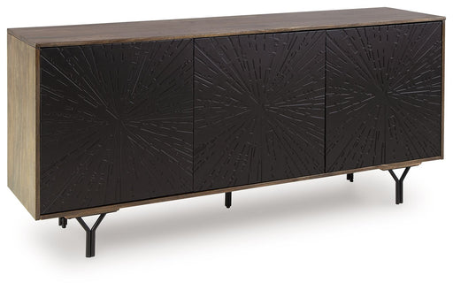 Lavinmont - Accent Cabinet - Multi Brown - R&R Furniture Gallery (Fountain Valley, CA)