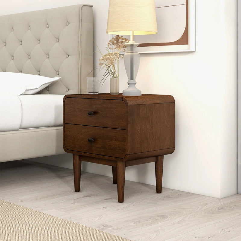Alexa - Night Stand - Brown - R&R Furniture Gallery (Fountain Valley, CA)