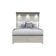 Augusta - Bed With Lit Headboard - R&R Furniture Gallery (Fountain Valley, CA)