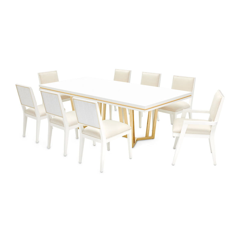 Palm Gate - Rectangular Dining Table - Cloud White - R&R Furniture Gallery (Fountain Valley, CA)