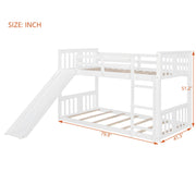 Bunk Bed With Convertible Ladder And Slide - R&R Furniture Gallery (Fountain Valley, CA)
