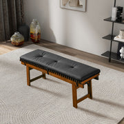 Lucia - Bench - Black - R&R Furniture Gallery (Fountain Valley, CA)
