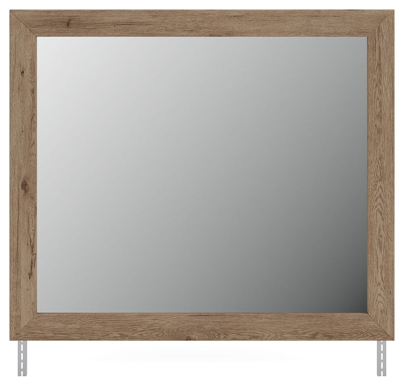 Oliandon - Bedroom Mirror - Light Brown - R&R Furniture Gallery (Fountain Valley, CA)