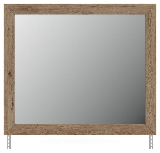 Oliandon - Bedroom Mirror - Light Brown - R&R Furniture Gallery (Fountain Valley, CA)
