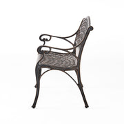 Spencer - Cast Bench - Copper - R&R Furniture Gallery (Fountain Valley, CA)