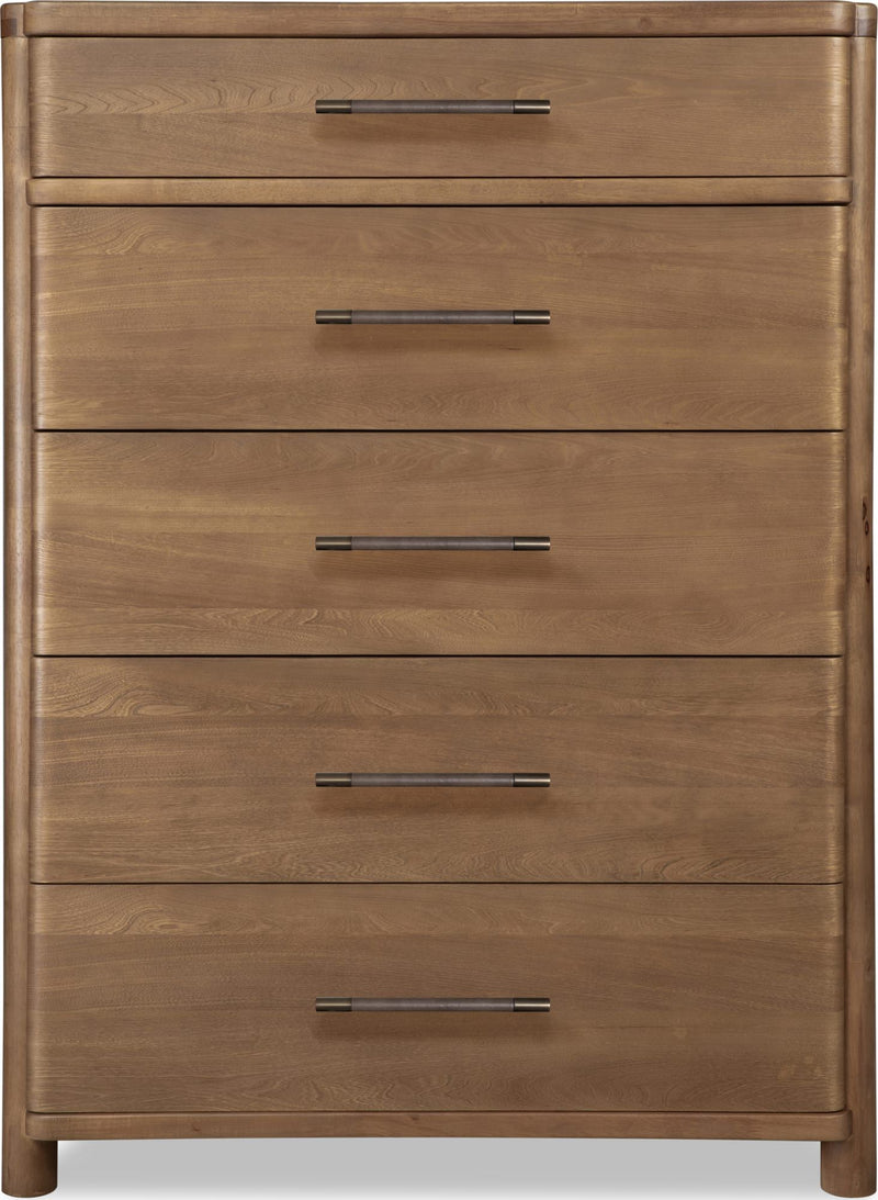 Hollis 5 Drw Chest - Cabin Glw