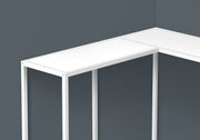 Corner Accent Console Table For Entryway, Unique L-Shaped Design - R&R Furniture Gallery (Fountain Valley, CA)