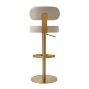 Primrose - Adjustable Stool - Cream - R&R Furniture Gallery (Fountain Valley, CA)