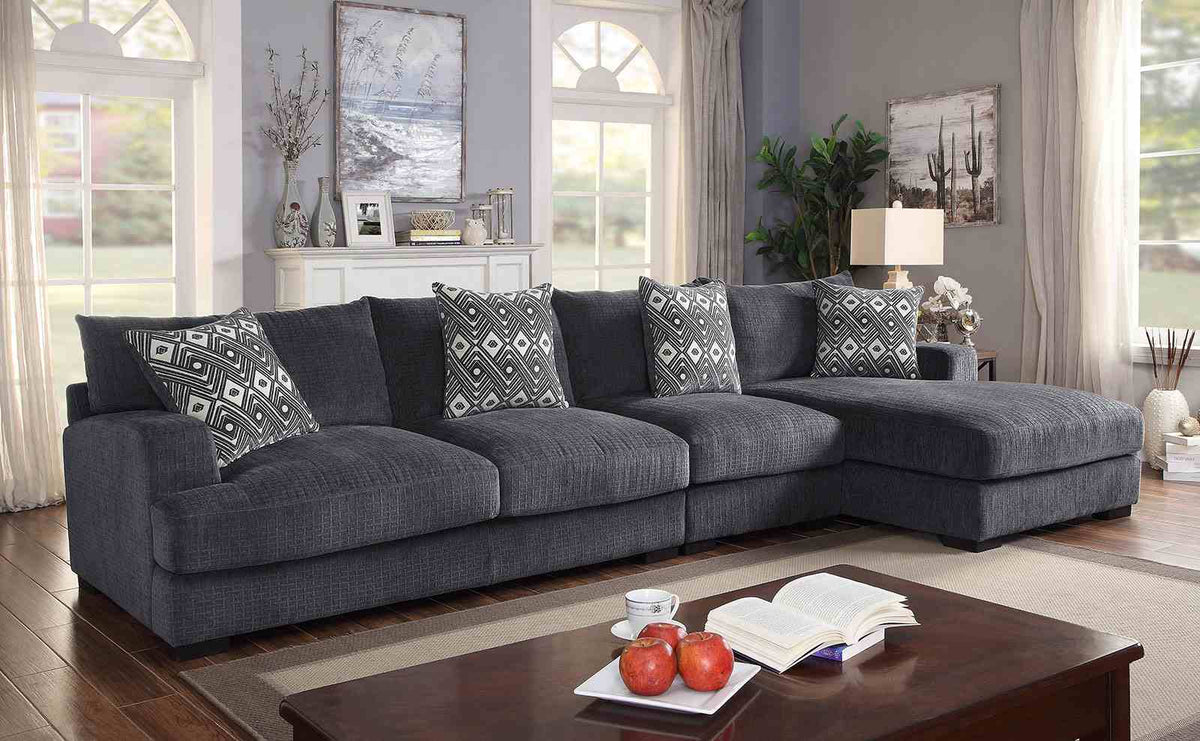 Kaylee - Large L-Shaped Sectional, Right Chaise