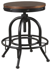 Valebeck - Swivel Barstool (Set of 2) - R&R Furniture Gallery (Fountain Valley, CA)