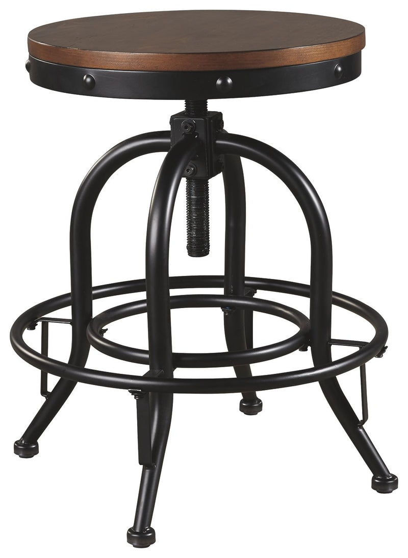 Valebeck - Swivel Barstool (Set of 2) - R&R Furniture Gallery (Fountain Valley, CA)