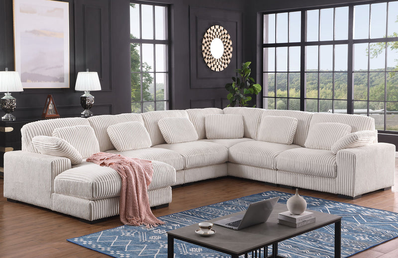 Nadine - Modular Corner Sectional Sofa With Left Facing Chaise - R&R Furniture Gallery (Fountain Valley, CA)