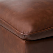 Emily - Storage Ottoman - Cognac - R&R Furniture Gallery (Fountain Valley, CA)