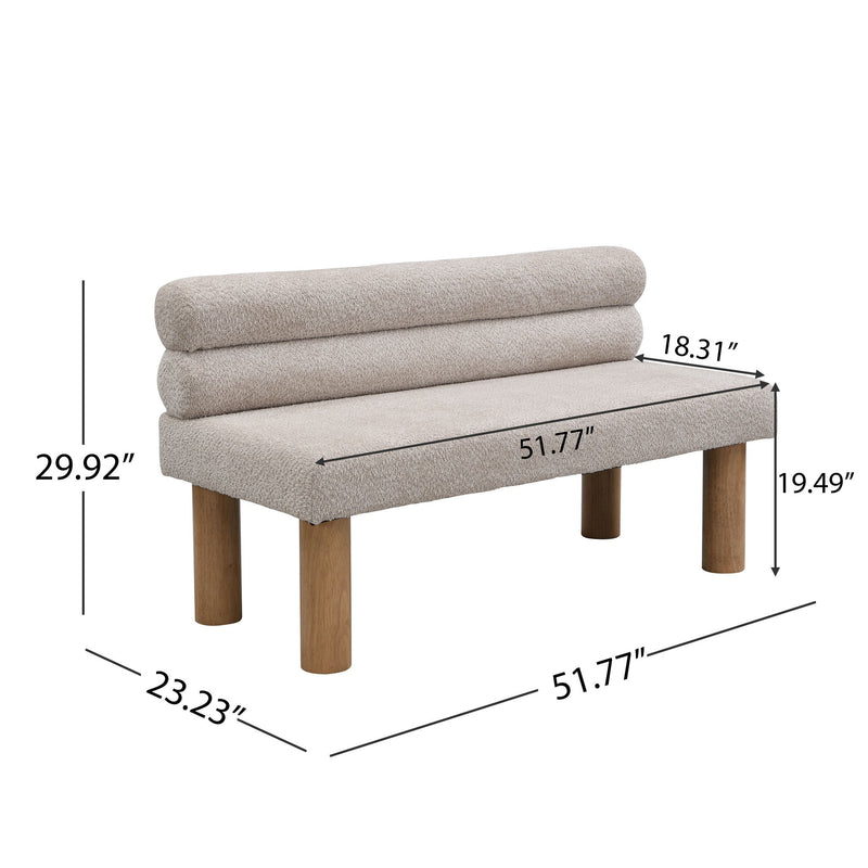 Dining Upholstered Bench - R&R Furniture Gallery (Fountain Valley, CA)