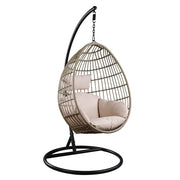 Vasant - Hanging Chair - Fabric & Wicker - R&R Furniture Gallery (Fountain Valley, CA)