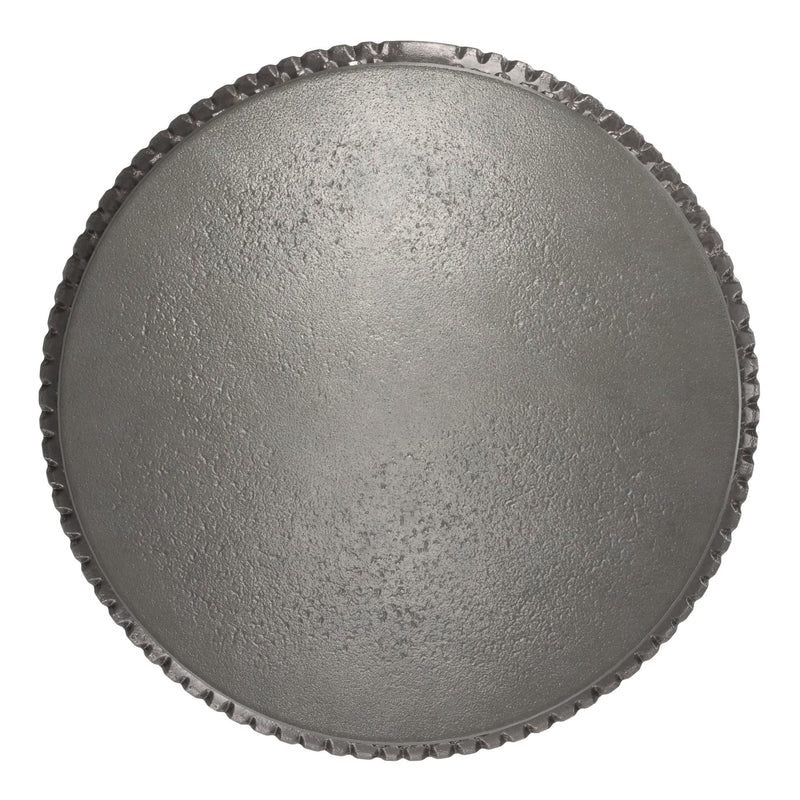 Juno - Cast Aluminum Side Table - Black - R&R Furniture Gallery (Fountain Valley, CA)