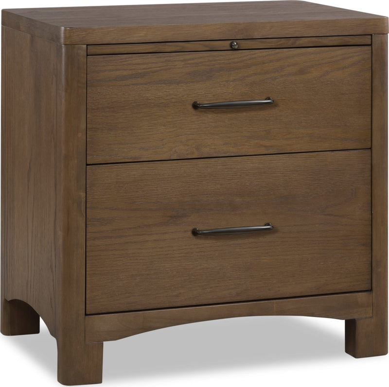 Arden 2-Drw NS - Tavern Brown