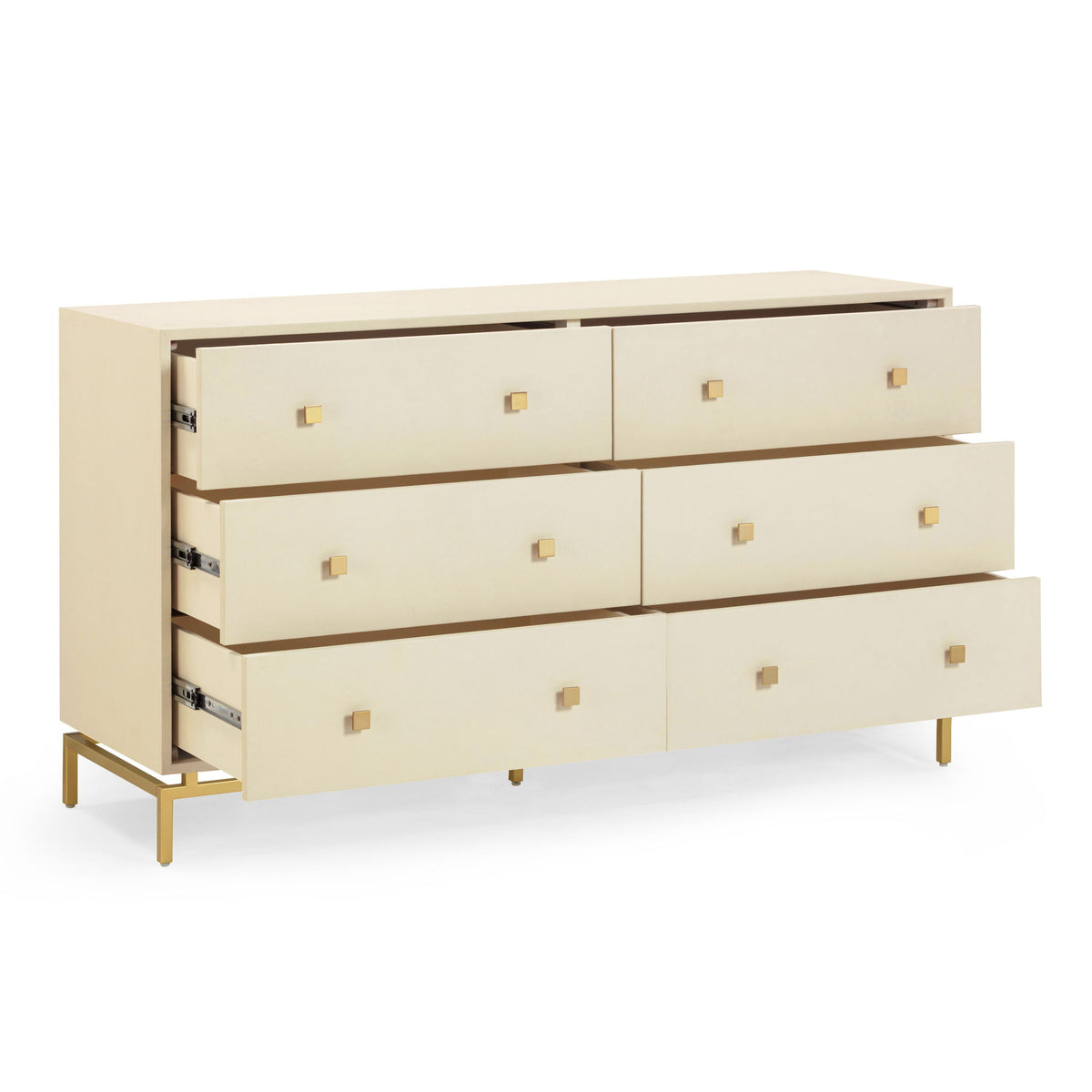 Pesce - 6 Drawer Dresser - R&R Furniture Gallery (Fountain Valley, CA)