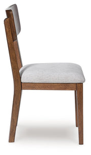 Tameride - Dining Upholstered Side Chair (Set of 2) - Brown - R&R Furniture Gallery (Fountain Valley, CA)