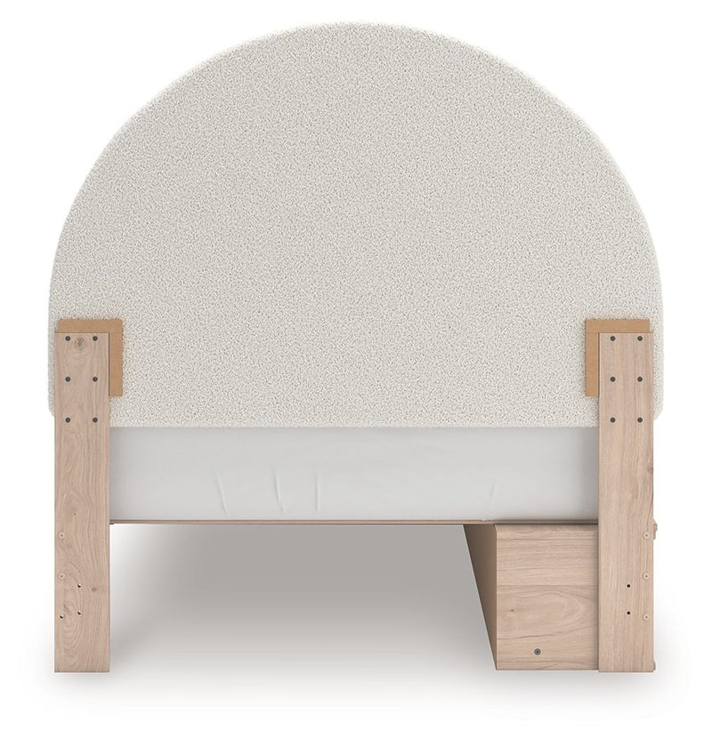 Arloster - Upholstered Panel Bed - R&R Furniture Gallery (Fountain Valley, CA)