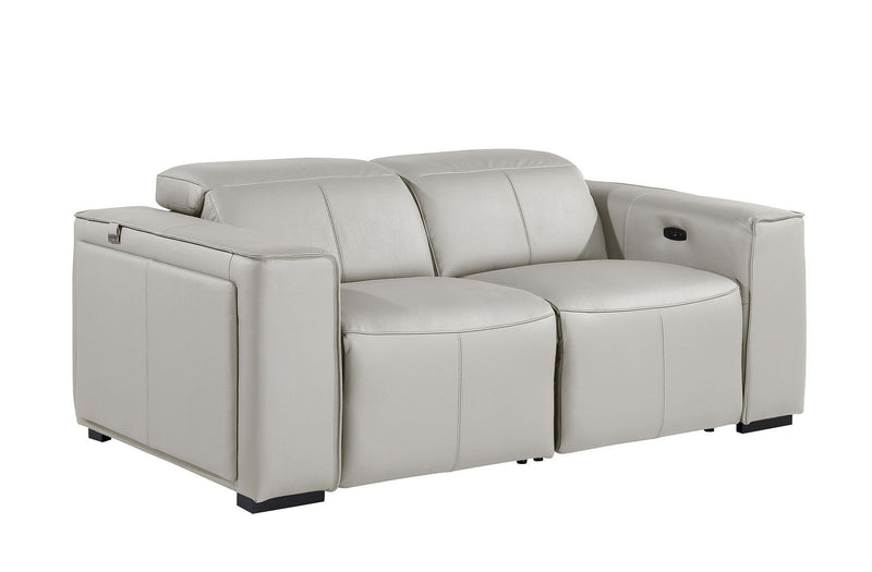 1224 - 6-Piece Modular Power Reclining Sofa, Loveseat & Chair Set In With 6 Power Recliners & Power Headrests