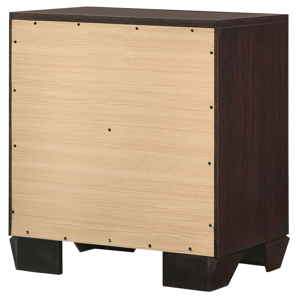 Copper - 2 Drawer Rectangular Nightstand