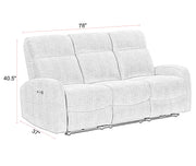 Tuscany - Power Reclining Sofa Set - R&R Furniture Gallery (Fountain Valley, CA)