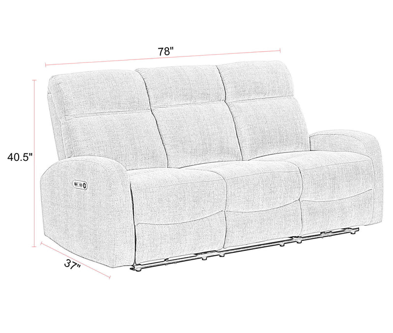 Tuscany - Power Reclining Sofa Set - R&R Furniture Gallery (Fountain Valley, CA)