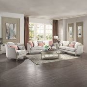 Kasa - End Table - Sintered Stone & Champagne - R&R Furniture Gallery (Fountain Valley, CA)