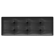 Shay - Large Square Coffee Table Storage Ottoman Mid-Century Style - R&R Furniture Gallery (Fountain Valley, CA)