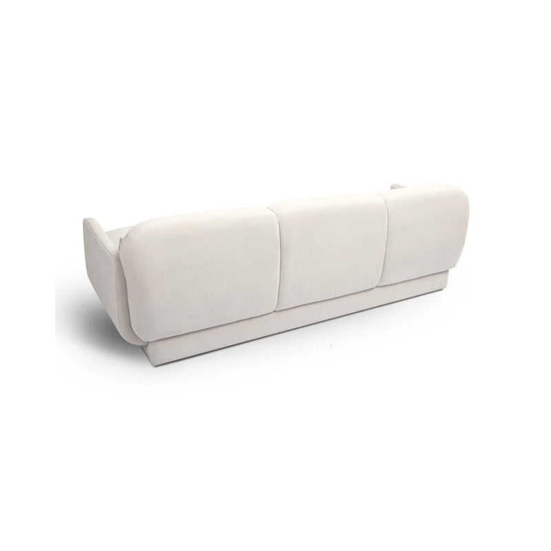 TOV Furniture Azalea velvet sofa, stationary living room sofa with plush upholstery and modern design.