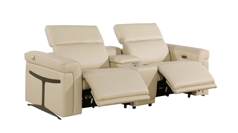 1126 - 7-Piece Modular Power Reclining Sofa, Loveseat & Chair Set In With 6 Power Recliners & Power Headrests