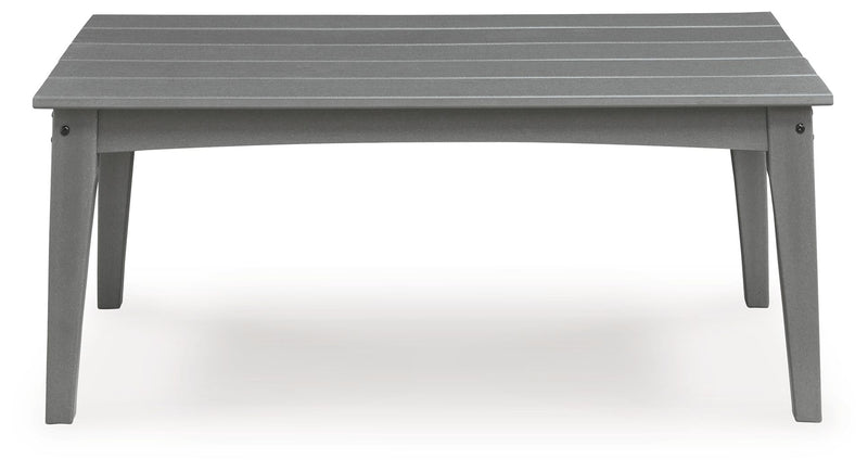 Cove Beach - Rectangular Cocktail Table - Gray - R&R Furniture Gallery (Fountain Valley, CA)