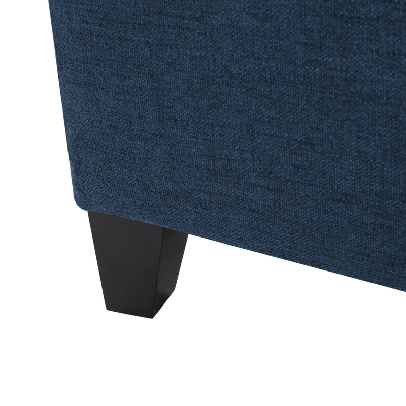 Glouster - Contemporary Storage Ottoman With Button Tufted Design - R&R Furniture Gallery (Fountain Valley, CA)