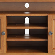 Amherst - TV Media Stand, Handcrafted - R&R Furniture Gallery (Fountain Valley, CA)
