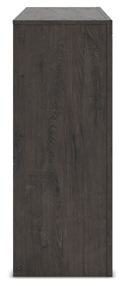 Fraluna - Six Drawer Dresser - Charcoal - R&R Furniture Gallery (Fountain Valley, CA)