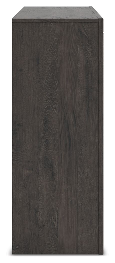 Fraluna - Six Drawer Dresser - Charcoal - R&R Furniture Gallery (Fountain Valley, CA)