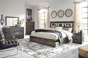 Drystan - Panel Bookcase Bed - R&R Furniture Gallery (Fountain Valley, CA)