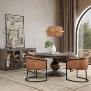 Brookside - Round Dining Table - R&R Furniture Gallery (Fountain Valley, CA)