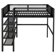 Loft Bed With 4 Tier Shelves And Storage - R&R Furniture Gallery (Fountain Valley, CA)