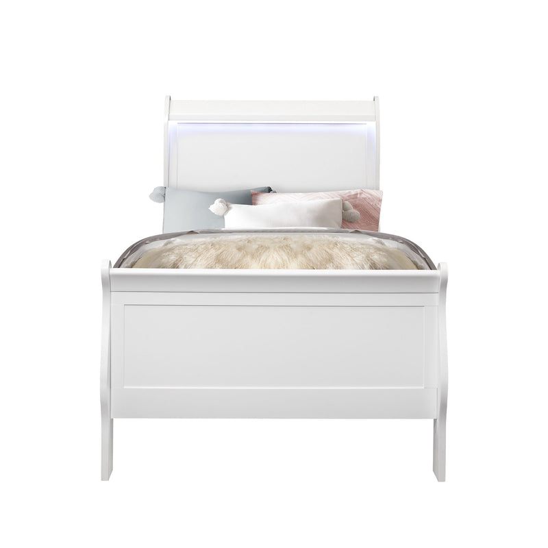 Charlston - Bed With LED - R&R Furniture Gallery (Fountain Valley, CA)