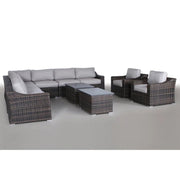 Stylish Sofa Seating Group With Cushions Perfect For Outdoor Gatherings - R&R Furniture Gallery (Fountain Valley, CA)