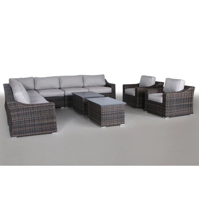 Stylish Sofa Seating Group With Cushions Perfect For Outdoor Gatherings - R&R Furniture Gallery (Fountain Valley, CA)