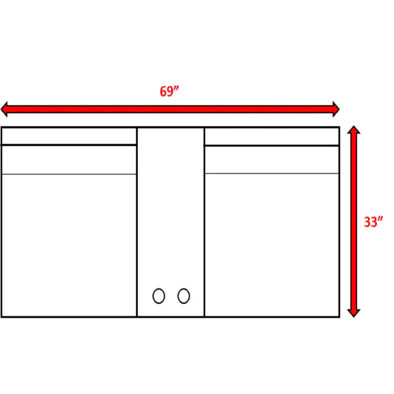 2 Person Wicker Conversation Set With Cushions, Weather Resistant - R&R Furniture Gallery (Fountain Valley, CA)