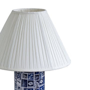 Stamp - Pleated Table Lamp - Blue - R&R Furniture Gallery (Fountain Valley, CA)