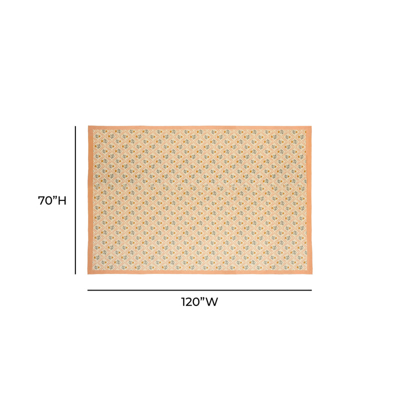 Set of TOV Furniture Dolce placemat sets with elegant fabric and detailed stitching, ideal for enhancing dining table decor