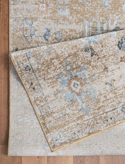 Noble - 5'3" X 7'3" Area Rug - Gold - R&R Furniture Gallery (Fountain Valley, CA)